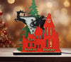 Santa Claus Christmas table lamp