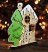 Ginger House Christmas table lamp